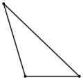 Тупоугольный треугольник